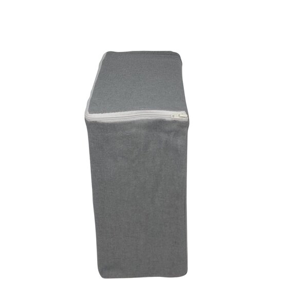 Cuddl Duds Heavyweight Cotton Flannel Twin Sheet Set Gray Heather Sheets New - Picture 4 of 6